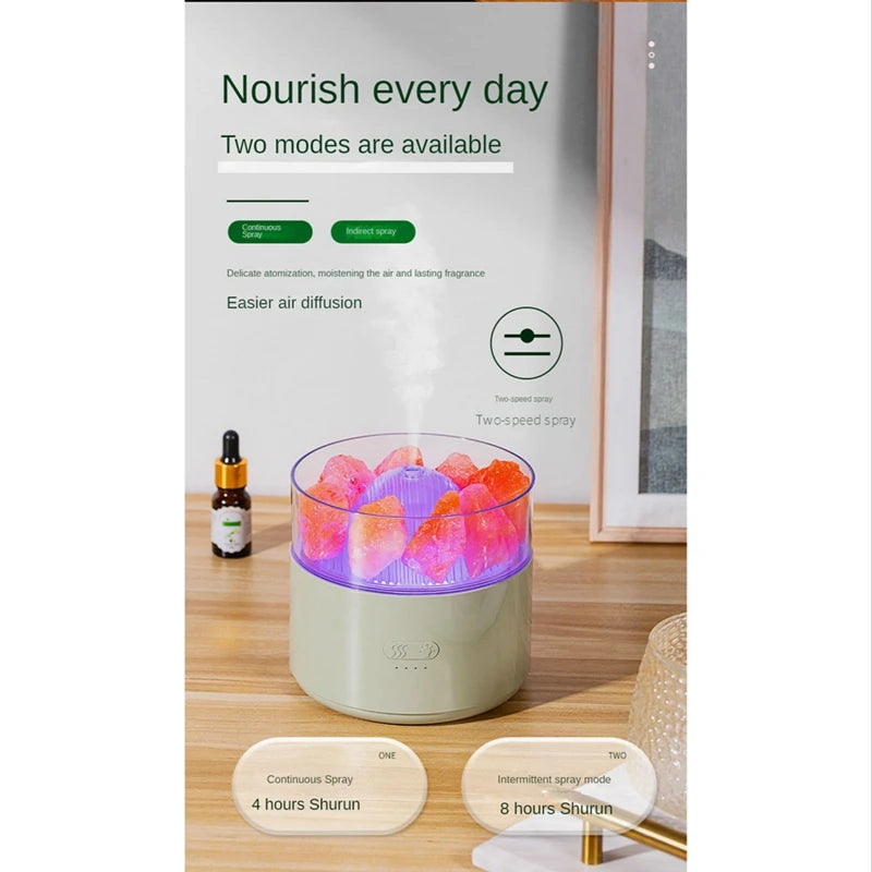 Salt Lamp Humidifier 2 In 1