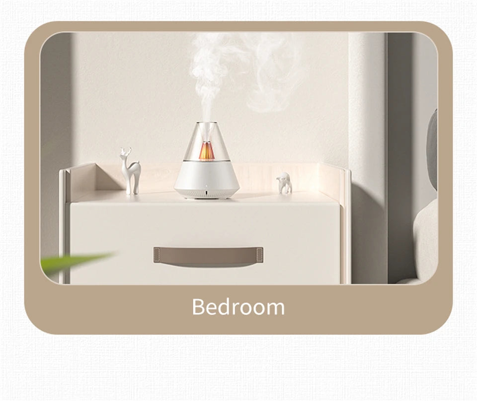 Aroma Diffuser Air Humidifier with Remote Control & Warm Night Light