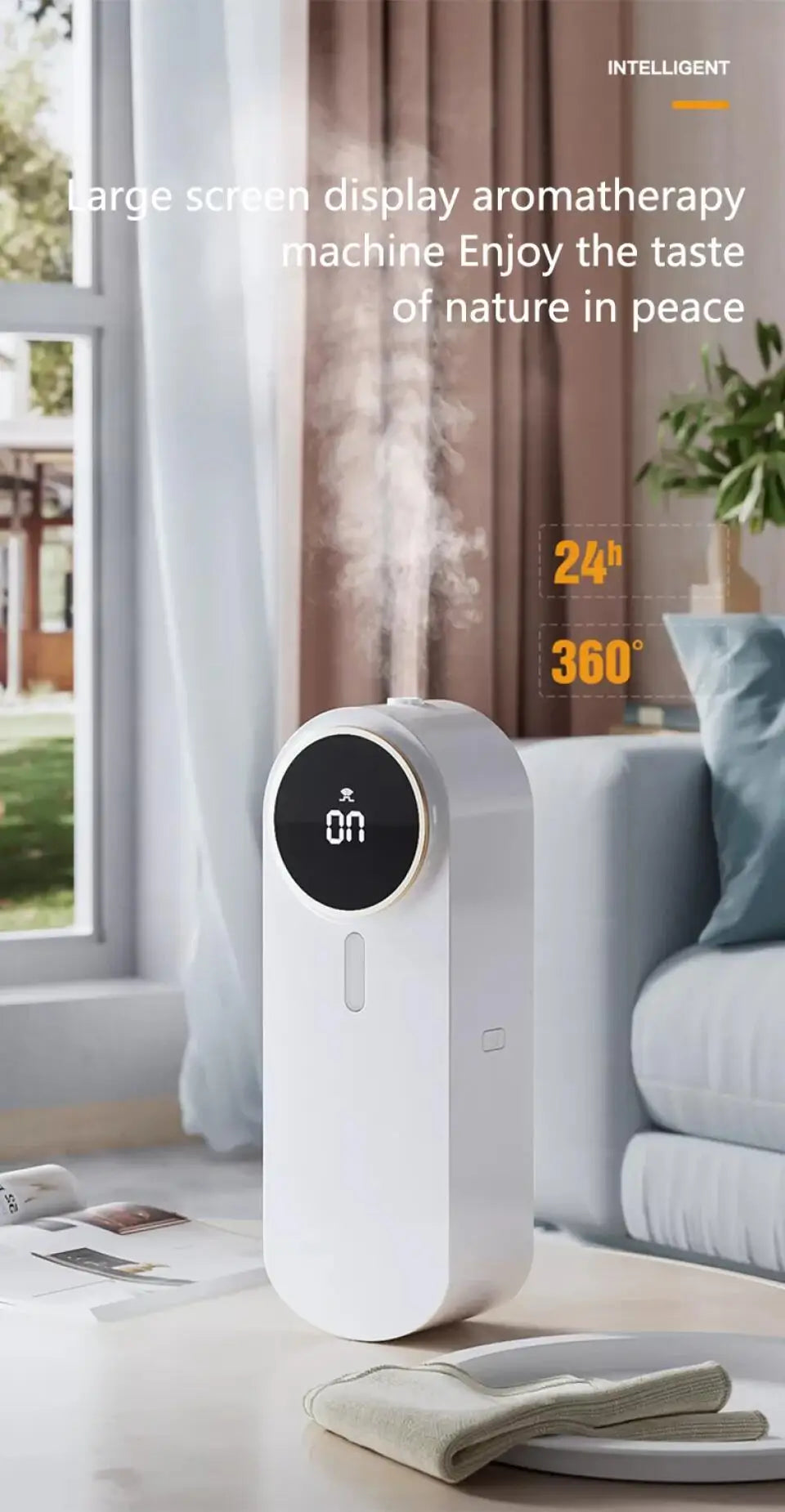 Auto cycle air purifier