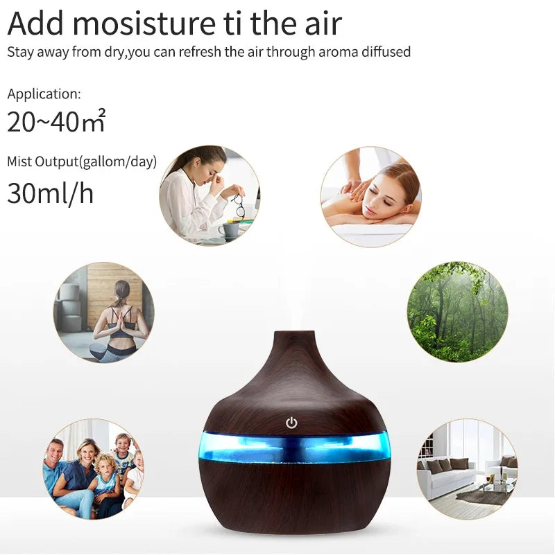 Air Humidifier Electric Aroma Diffuser