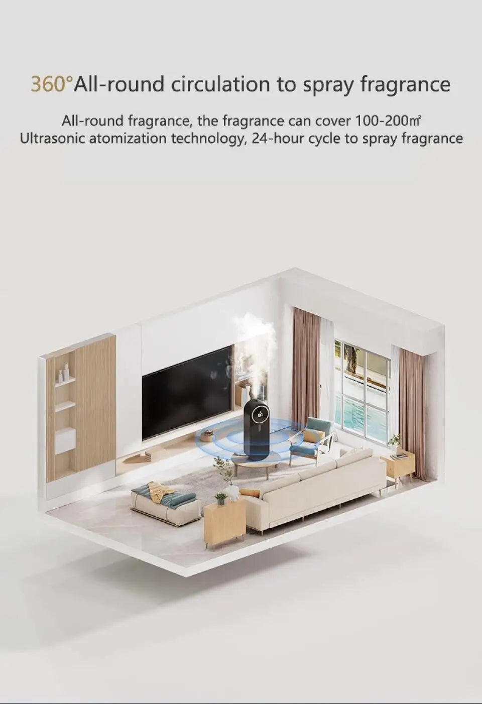 Auto cycle air purifier
