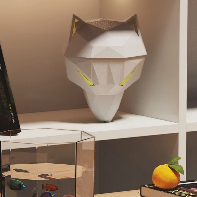 Wolf Shaped Humidifier 650Ml Ultrasonic Atomizing Humidifier