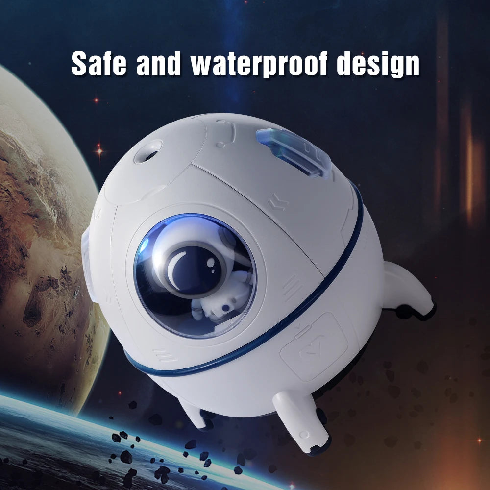 Desktop Space Capsule Air Humidifier Ultrasonic Cool Mist Aromatherapy