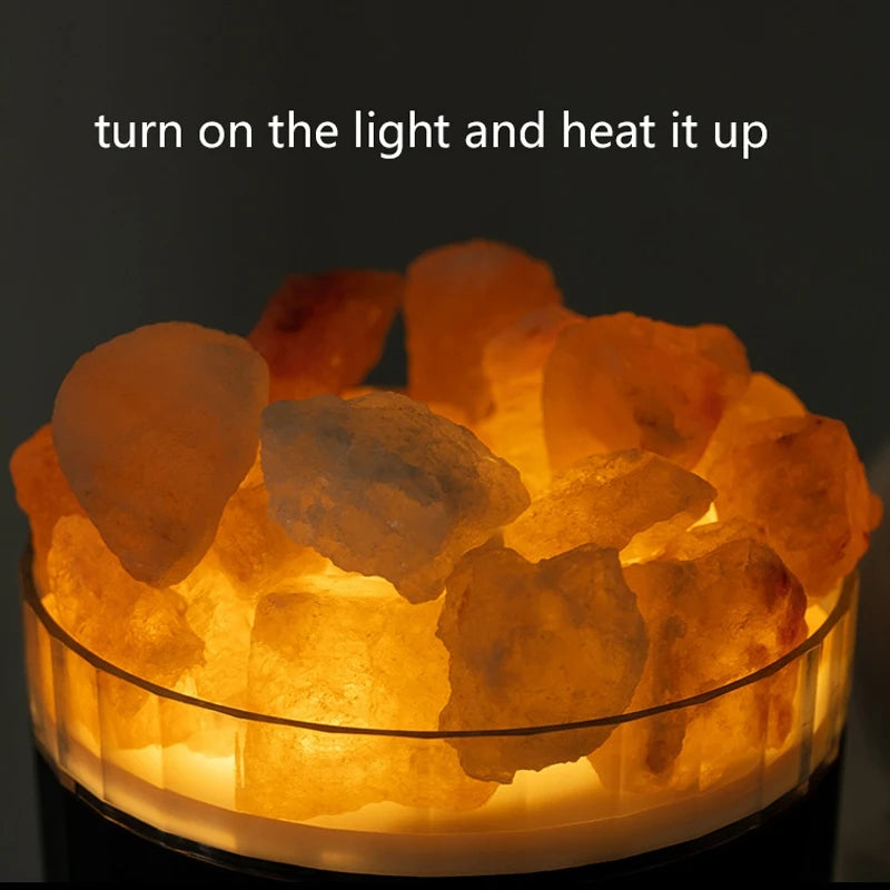 Crystal Aromatherapy Air Humidifier With Atmosphere Lamp