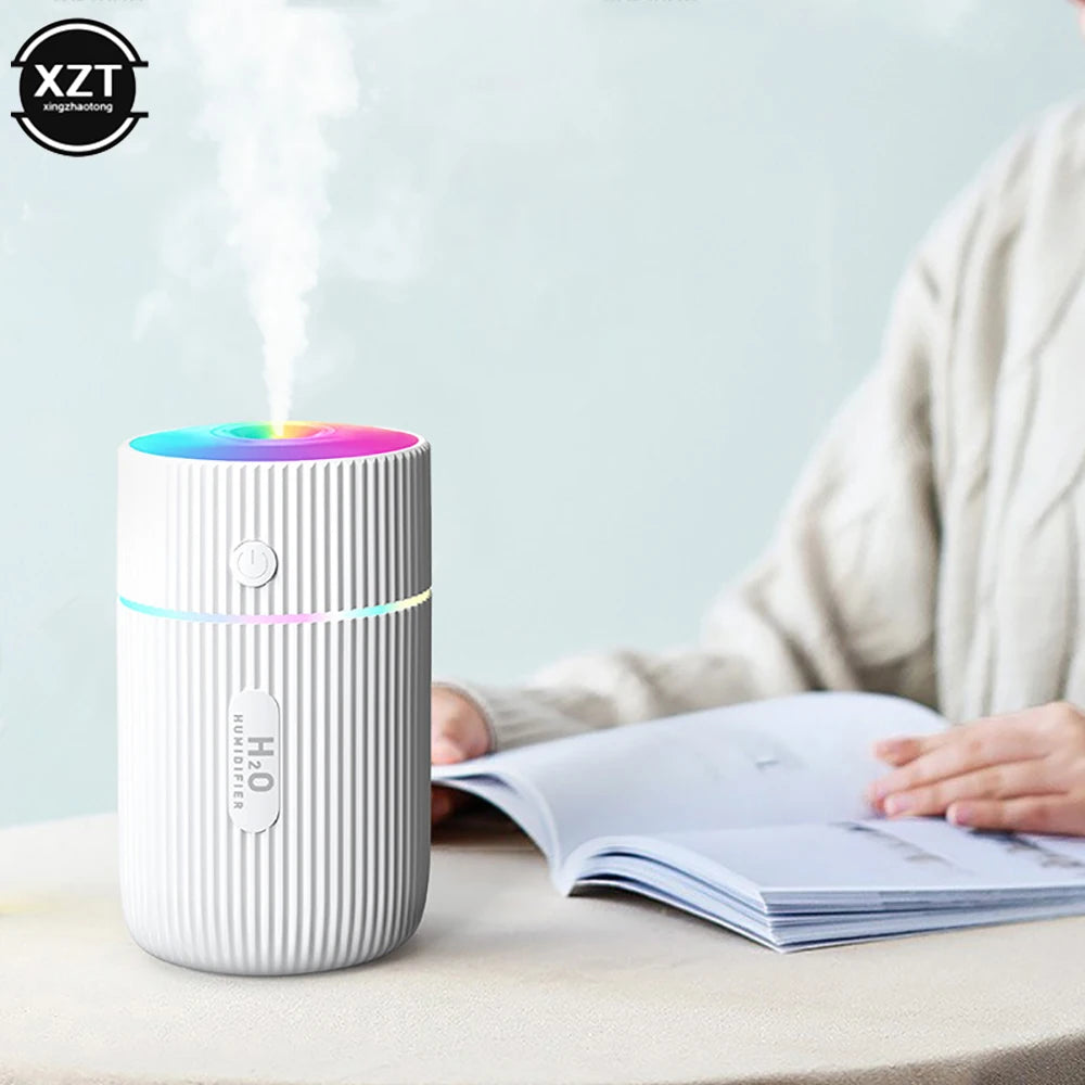 Car Air Humidifier Portable Air Freshener With LED Night Light