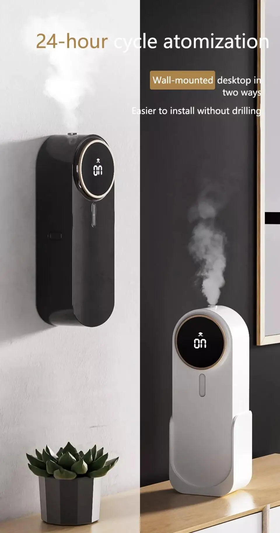 Auto cycle air purifier