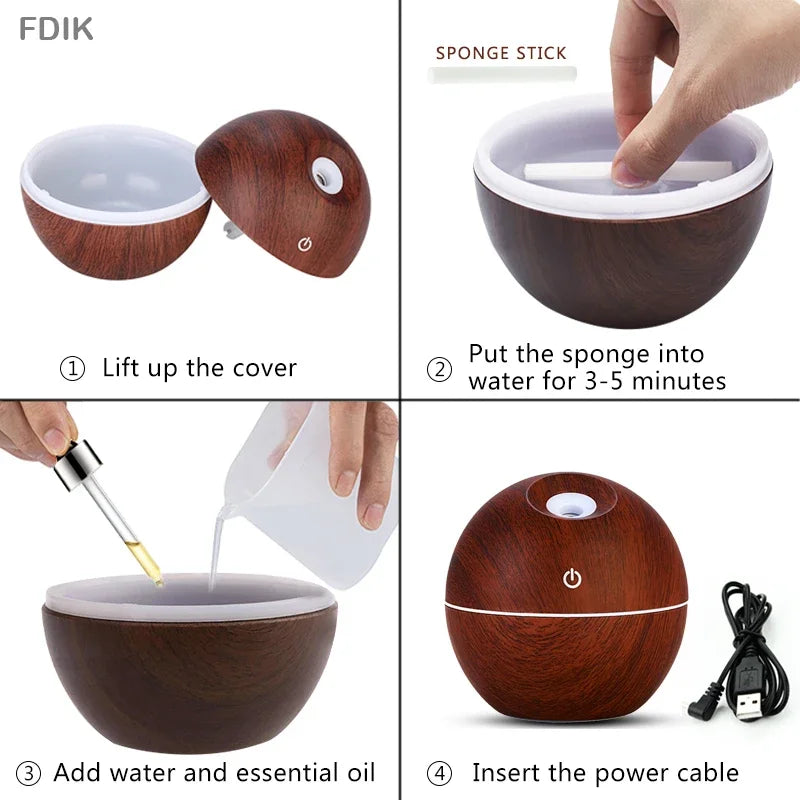 Aroma Essential Oil Humidifier
