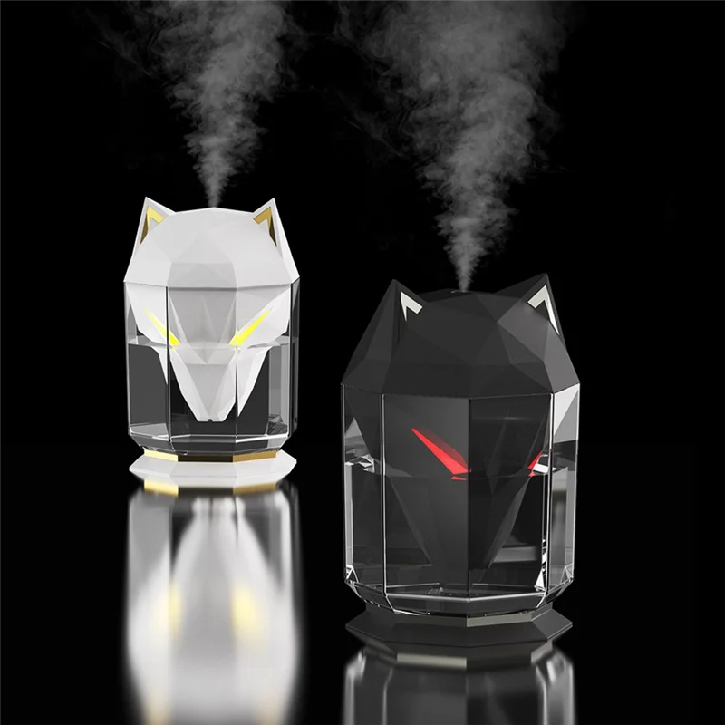 Wolf Shaped Humidifier 650Ml Ultrasonic Atomizing Humidifier